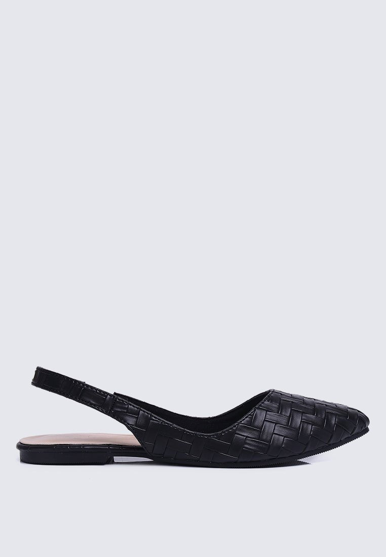 Kate Plait Comfy Ballerina In Black - myballerine