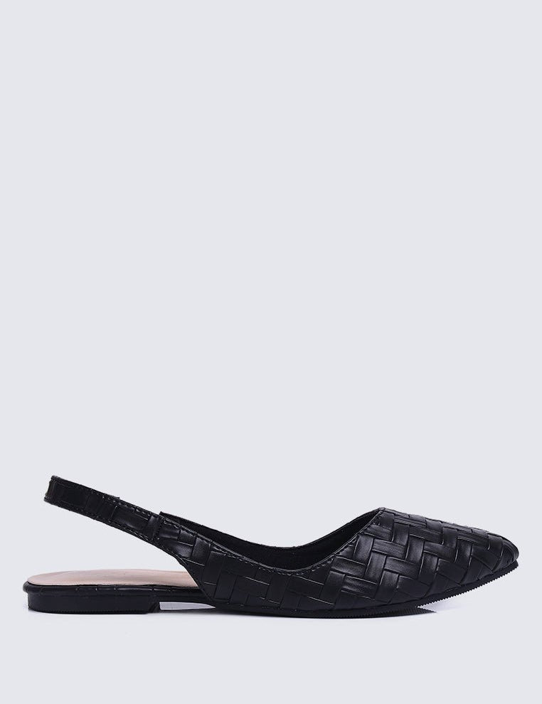 Kate Plait Comfy Ballerina In Black - myballerine