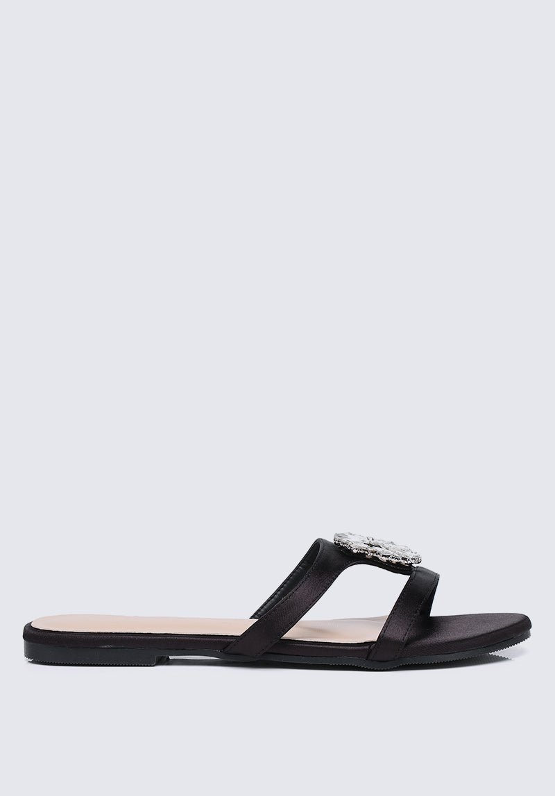 Katherine Comfy Sandals In Black - myballerine