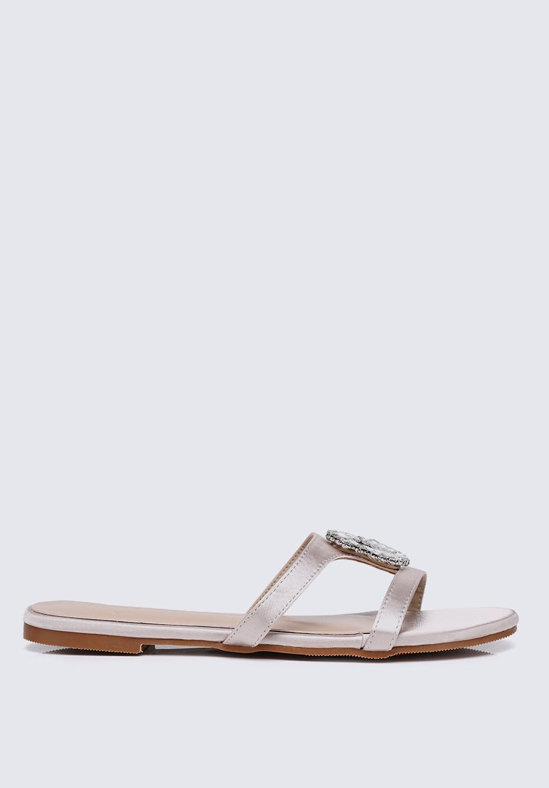 Katherine Comfy Sandals In Nude - myballerine