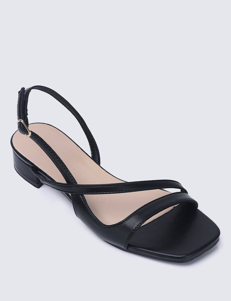 Kathy Comfy Sandals In BlackShoes - myballerine