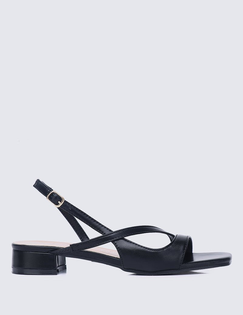 Kathy Comfy Sandals In BlackShoes - myballerine