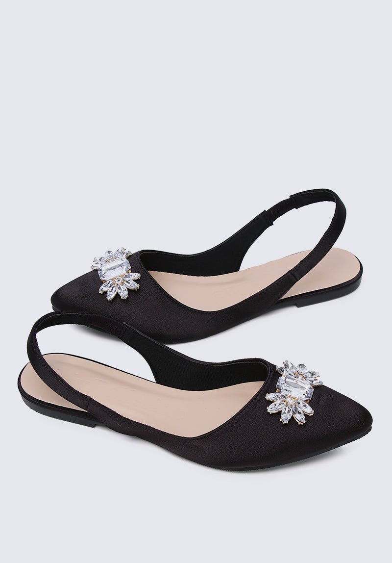 Katrina Comfy Ballerina In BlackShoes - myballerine