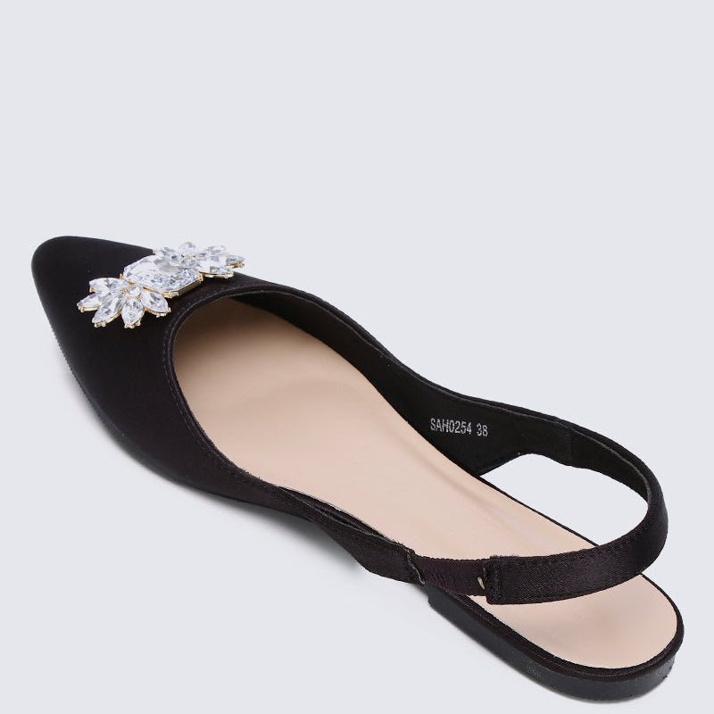 Katrina Comfy Ballerina In BlackShoes - myballerine