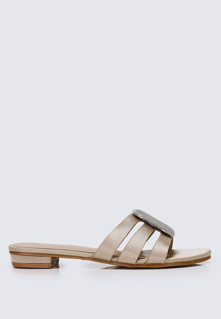 Kaylee Comfy Sandals In ChampagneShoes - myballerine