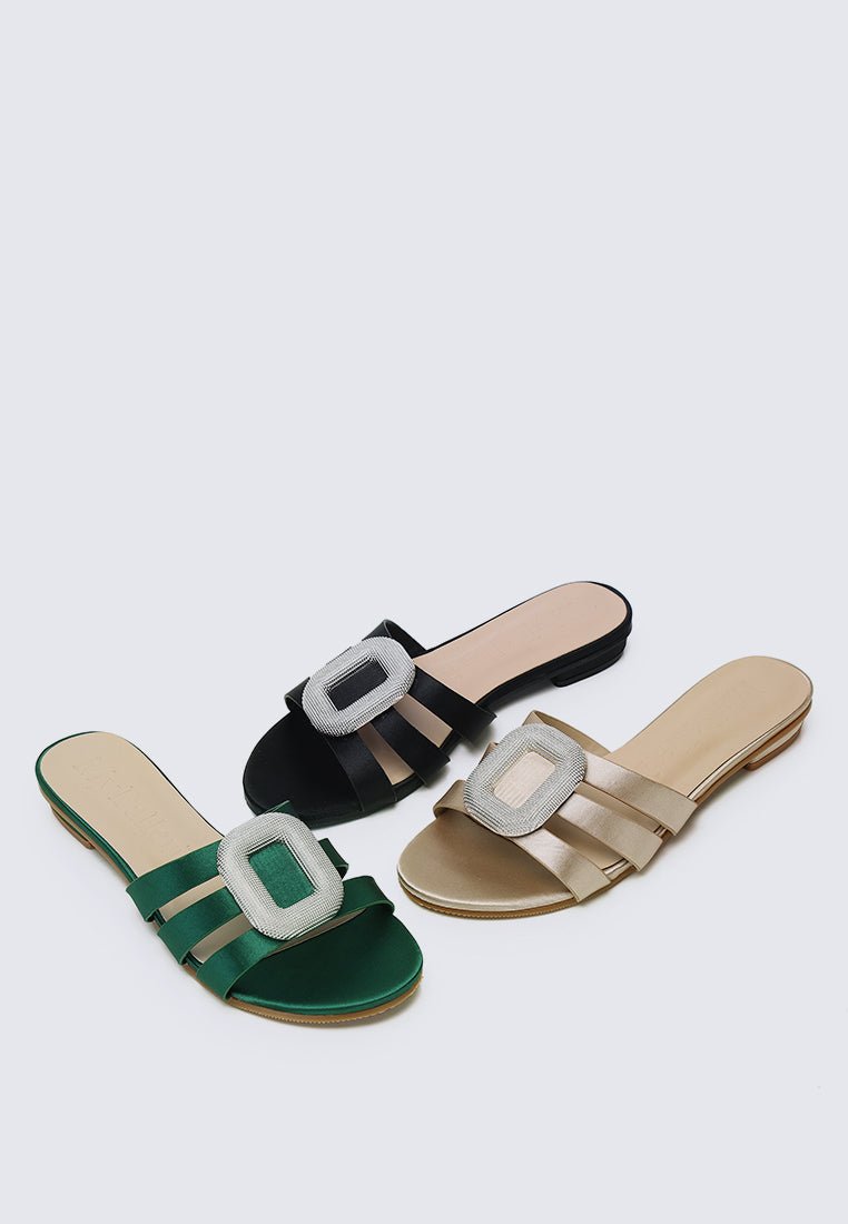 Kaylee Comfy Sandals In ChampagneShoes - myballerine