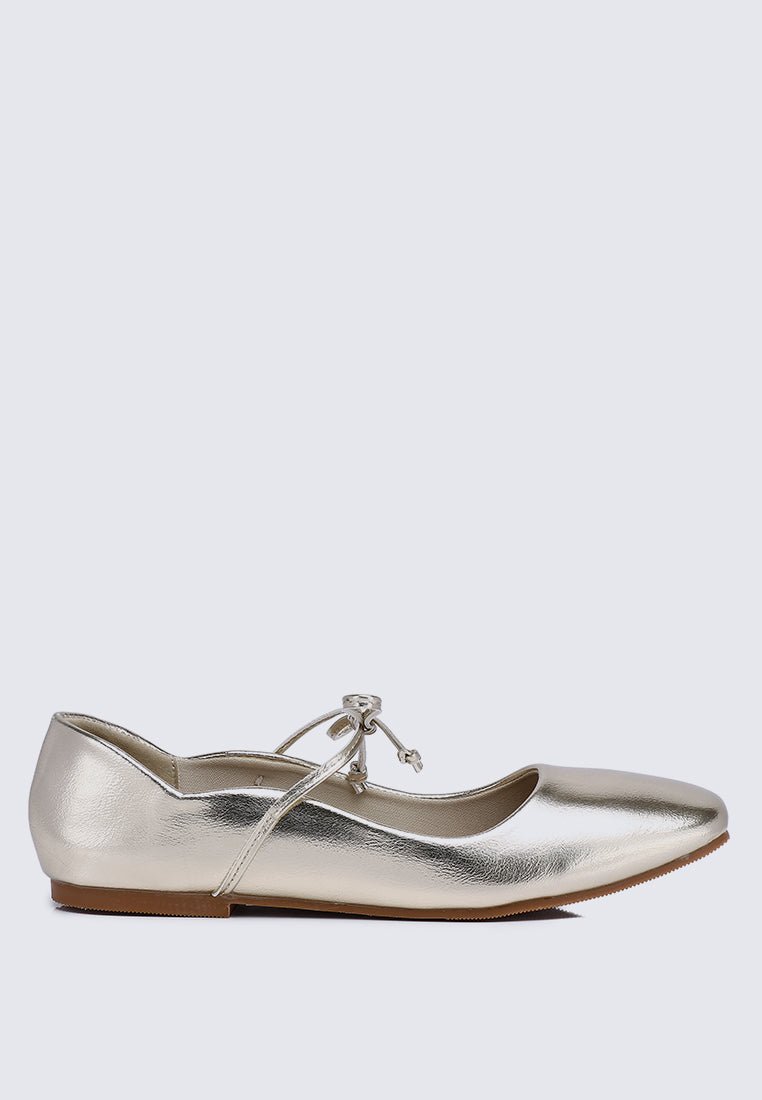 Kelly Comfy Ballerina In GoldShoes - myballerine