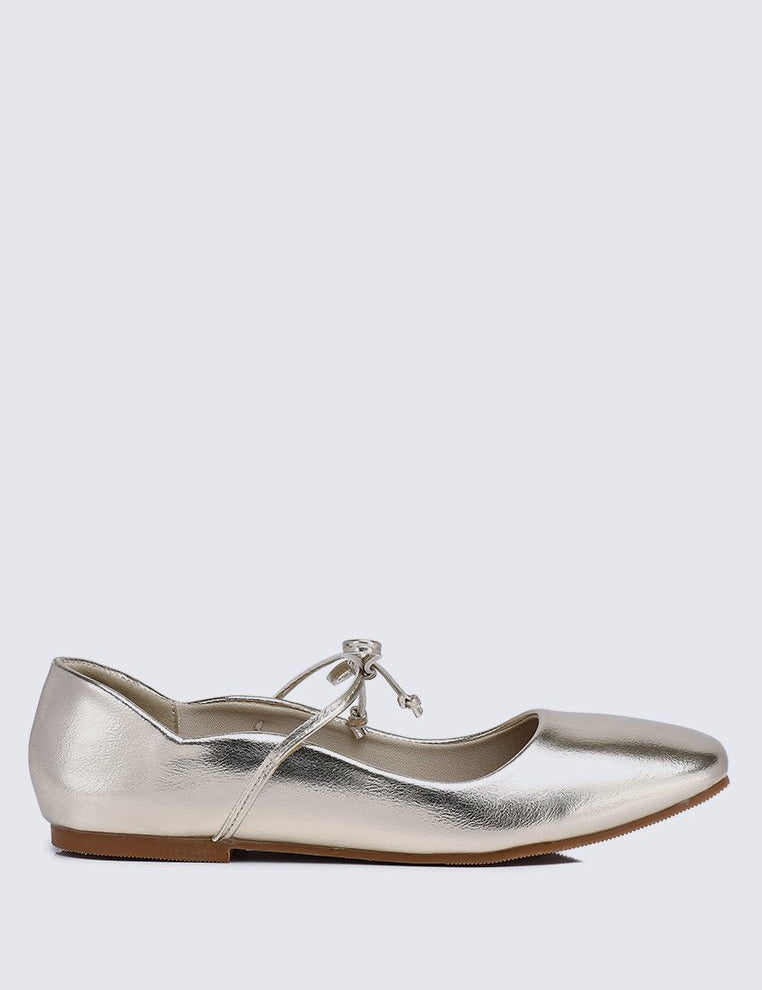 Kelly Comfy Ballerina In GoldShoes - myballerine