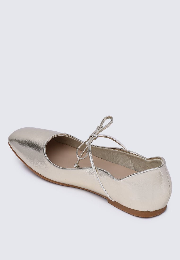 Kelly Comfy Ballerina In GoldShoes - myballerine