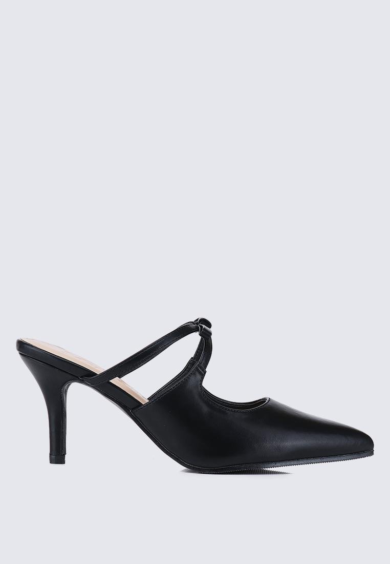 Levia Comfy Heels In BlackShoes - myballerine