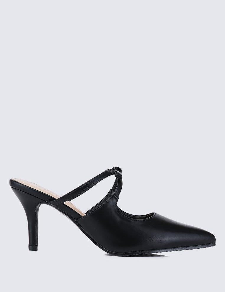 Levia Comfy Heels In BlackShoes - myballerine