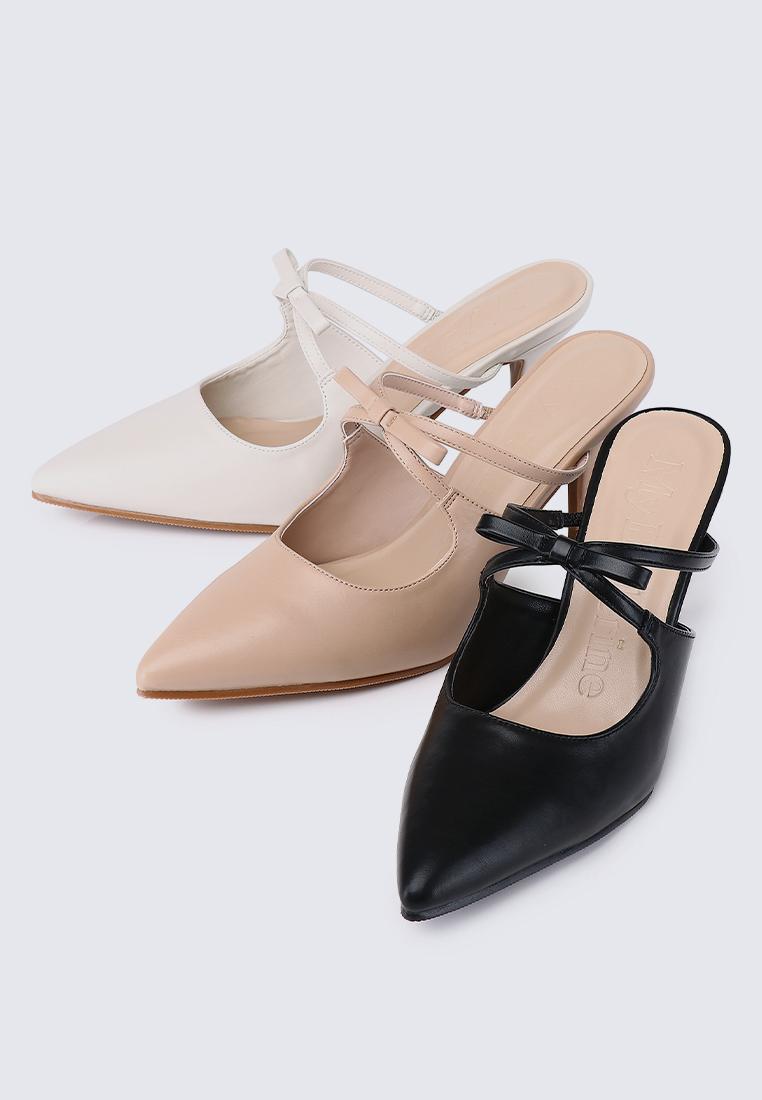 Levia Comfy Heels In BlackShoes - myballerine