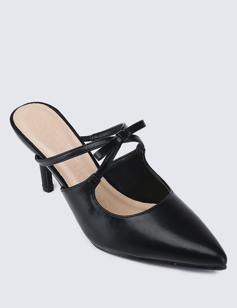 Levia Comfy Heels In BlackShoes - myballerine