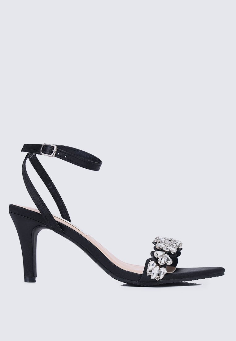 Liliana Comfy Heels In Black - myballerine