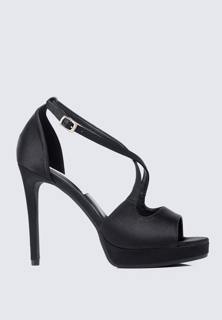 Louise Comfy Heels In BlackShoes - myballerine