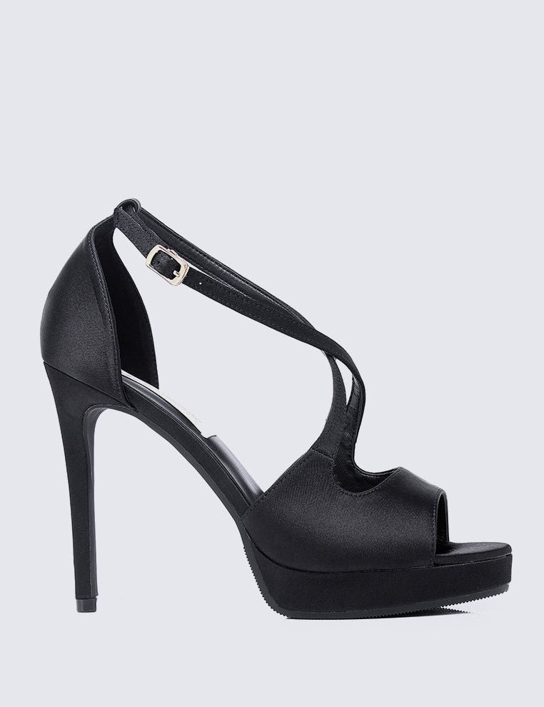 Louise Comfy Heels In BlackShoes - myballerine