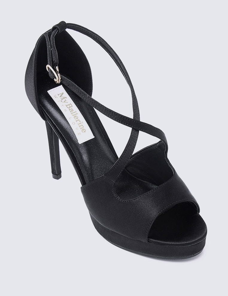 Louise Comfy Heels In BlackShoes - myballerine