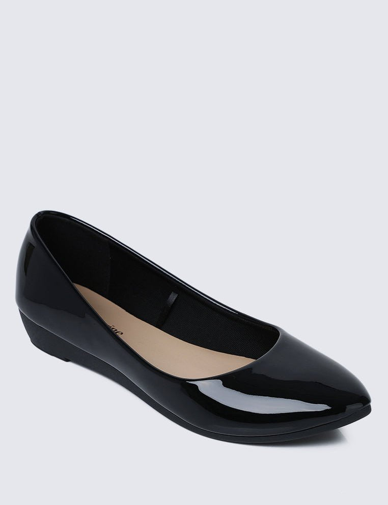 Lunna Comfy Ballerina In BlackShoes - myballerine