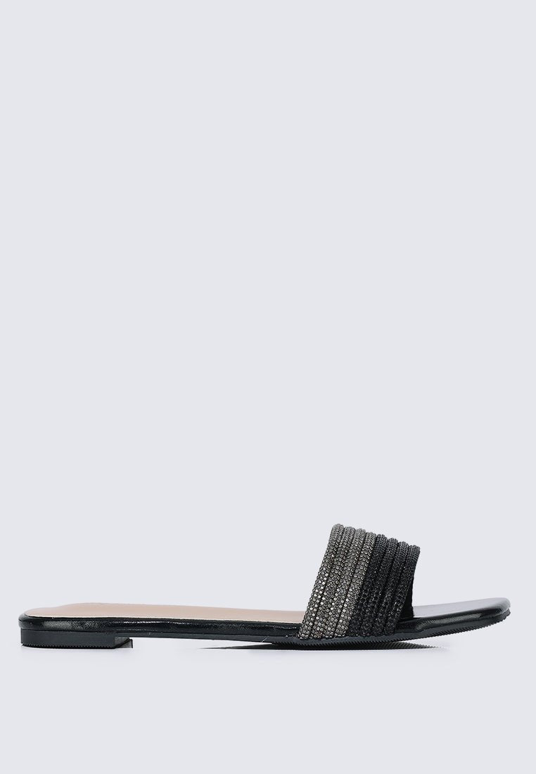 Luz Comfy Sandals In BlackShoes - myballerine