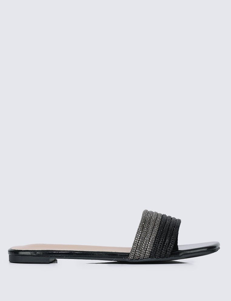 Luz Comfy Sandals In BlackShoes - myballerine