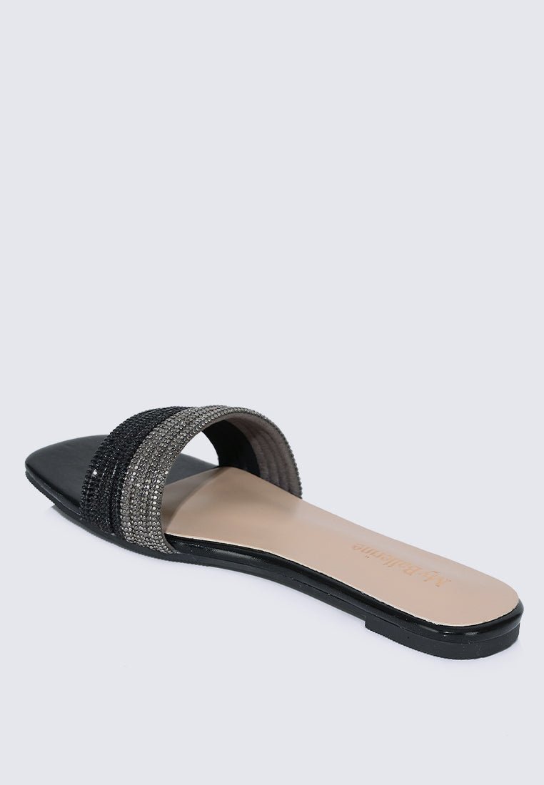 Luz Comfy Sandals In BlackShoes - myballerine