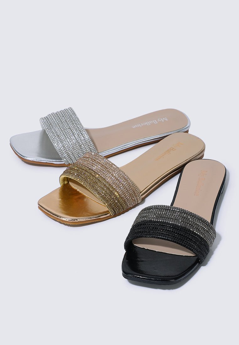 Luz Comfy Sandals In BlackShoes - myballerine