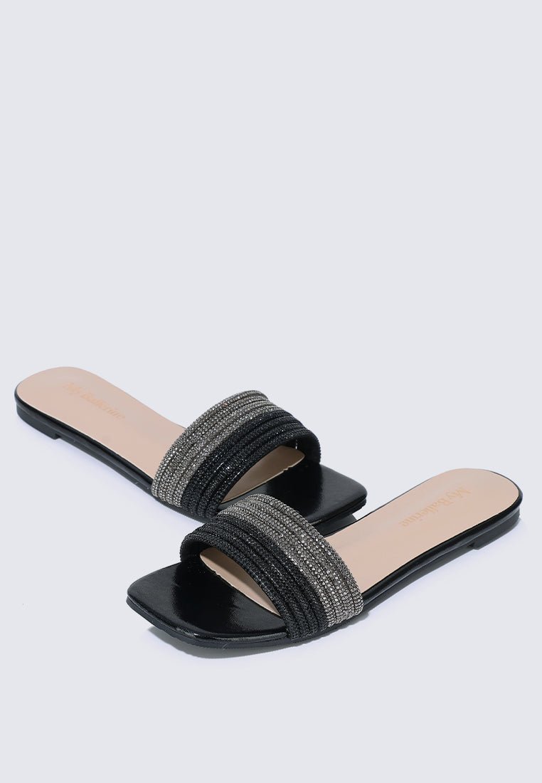 Luz Comfy Sandals In BlackShoes - myballerine