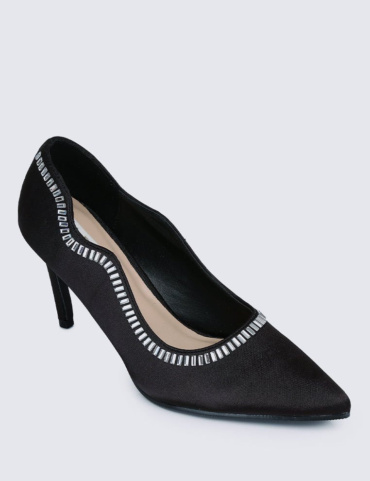 Lydia Comfy Pumps In BlackShoes - myballerine