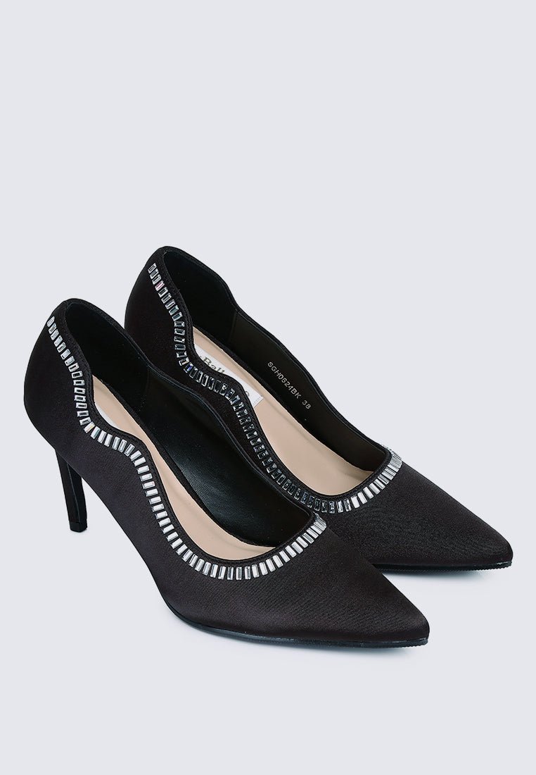 Lydia Comfy Pumps In BlackShoes - myballerine