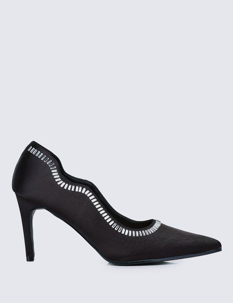 Lydia Comfy Pumps In BlackShoes - myballerine