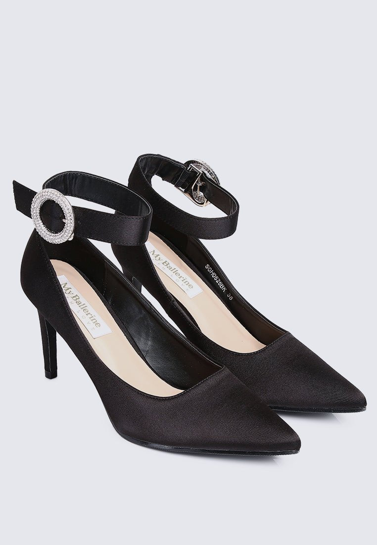 Lyla Comfy Pumps In BlackShoes - myballerine