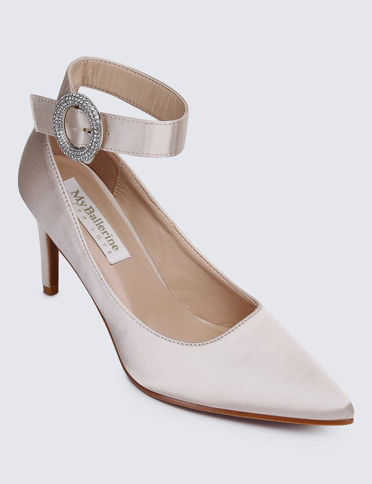 Lyla Comfy Pumps In ChampagneShoes - myballerine