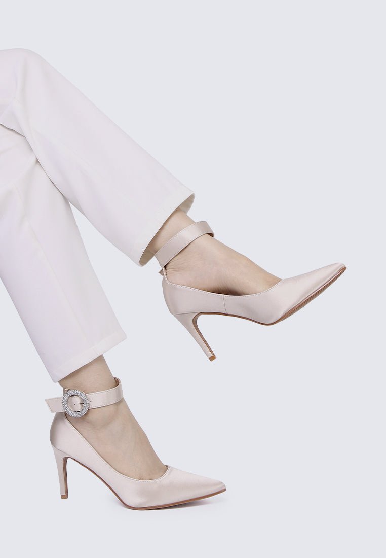 Lyla Comfy Pumps In ChampagneShoes - myballerine