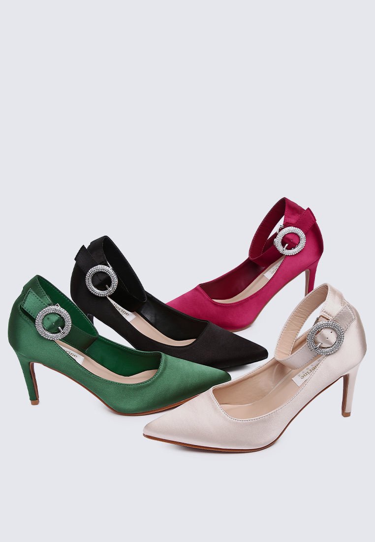 Lyla Comfy Pumps In ChampagneShoes - myballerine