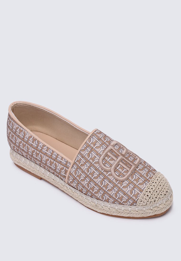 Maci Comfy Espadrilles In AlmondShoes - myballerine