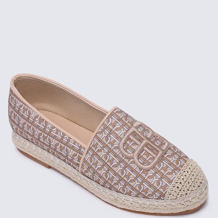 Maci Comfy Espadrilles In AlmondShoes - myballerine