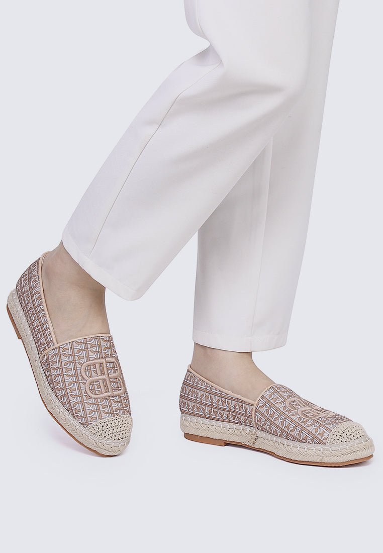 Maci Comfy Espadrilles In AlmondShoes - myballerine