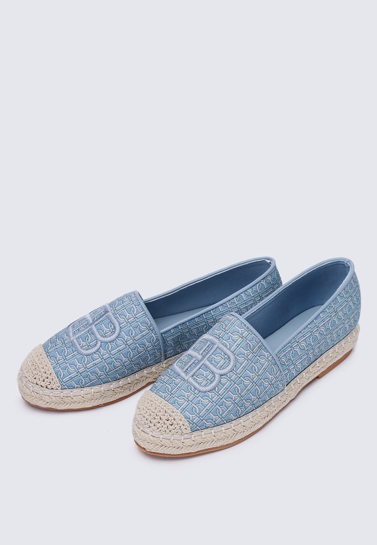 Maci Comfy Espadrilles In BlueShoes - myballerine