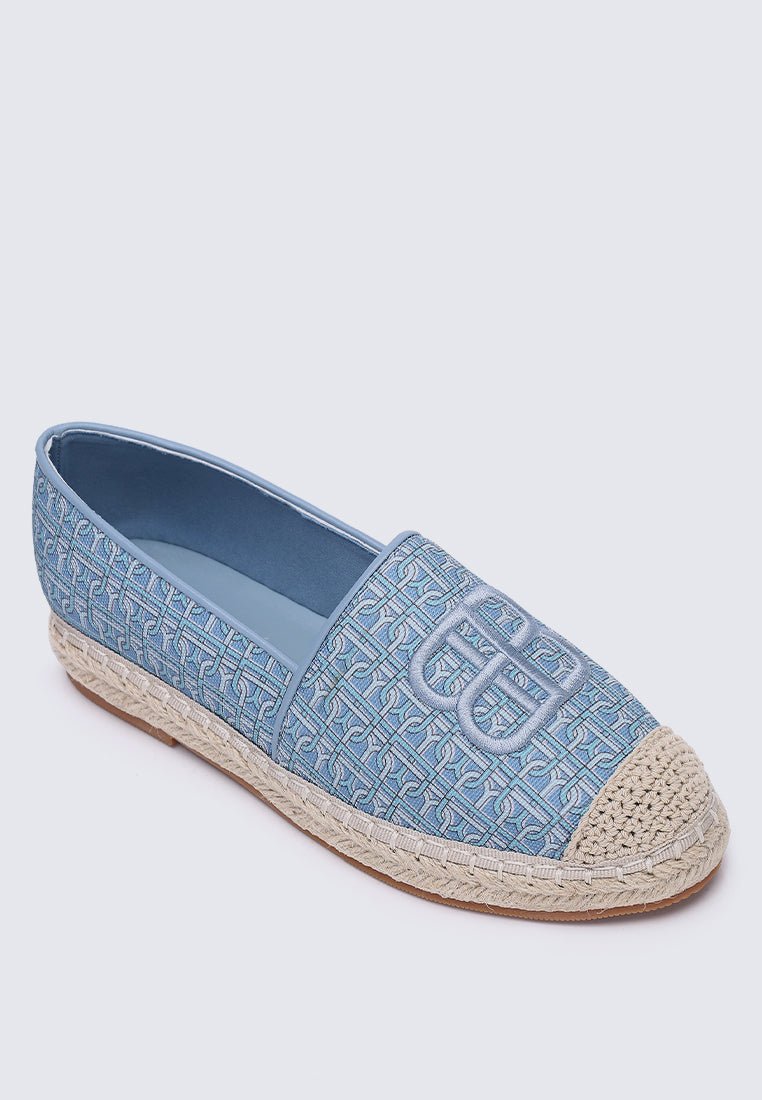 Maci Comfy Espadrilles In BlueShoes - myballerine