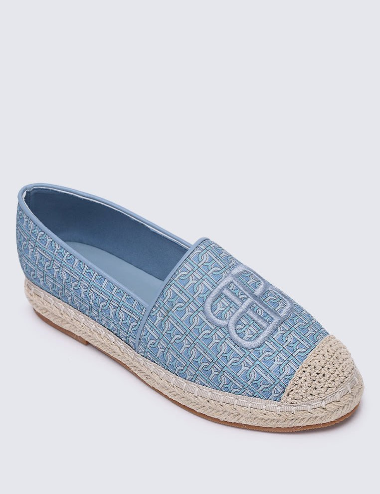 Maci Comfy Espadrilles In BlueShoes - myballerine