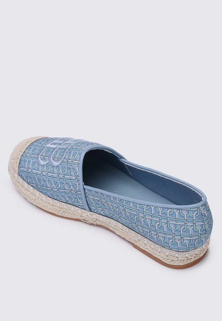 Maci Comfy Espadrilles In BlueShoes - myballerine