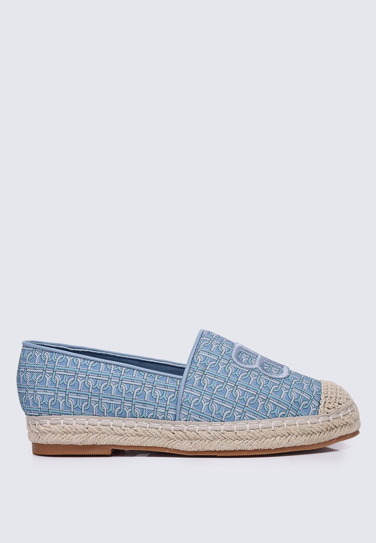 Maci Comfy Espadrilles In BlueShoes - myballerine