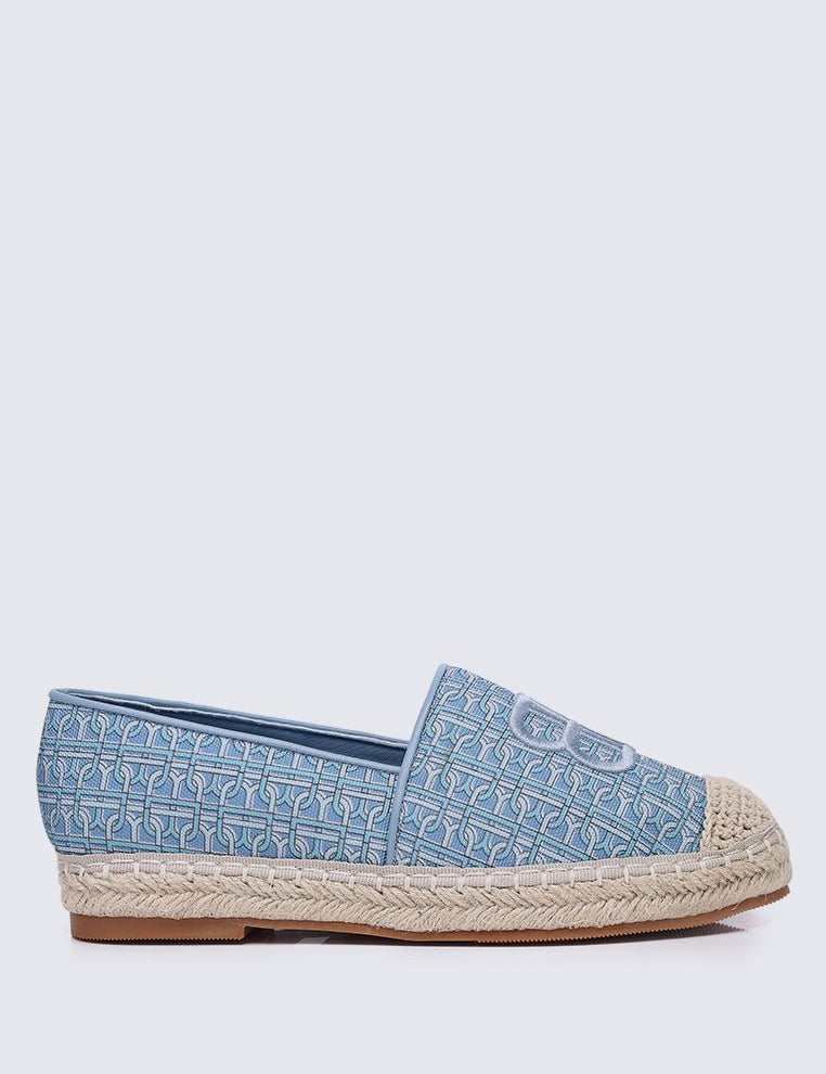 Maci Comfy Espadrilles In BlueShoes - myballerine