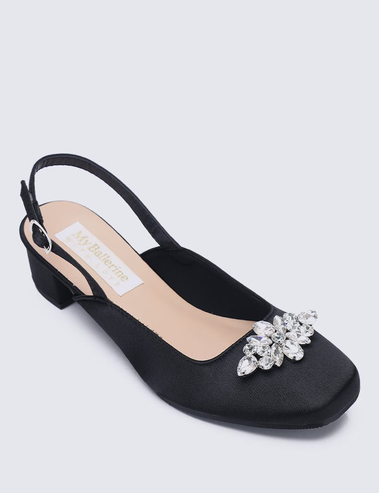 Maeve Comfy Heels In Black - myballerine