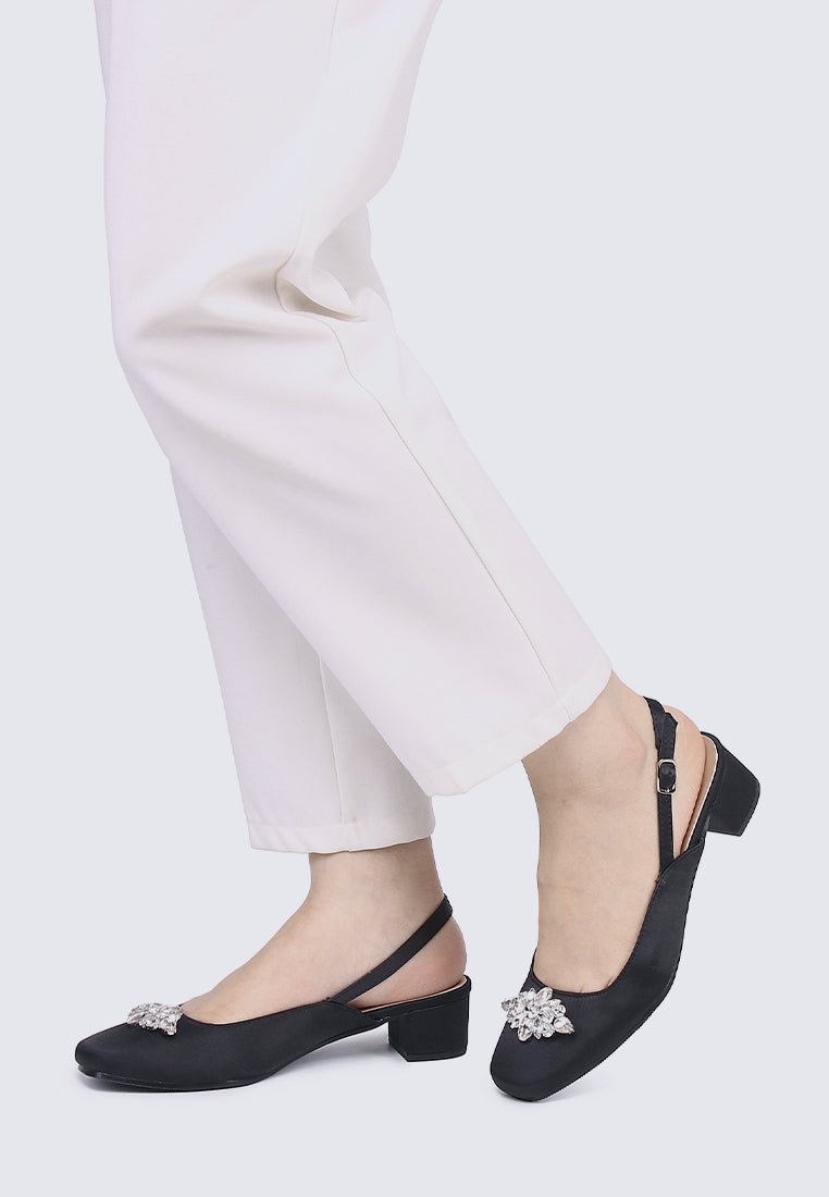 Maeve Comfy Heels In Black - myballerine