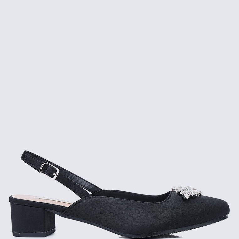 Maeve Comfy Heels In Black - myballerine