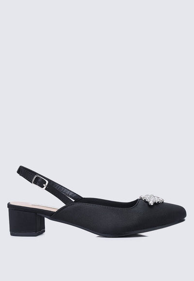 Maeve Comfy Heels In Black - myballerine