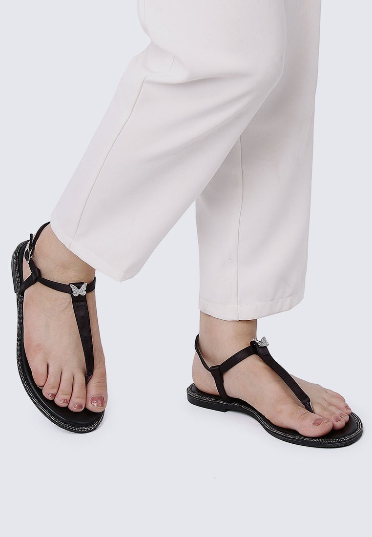 Magic Nightingale Comfy Sandals In BlackShoes - myballerine