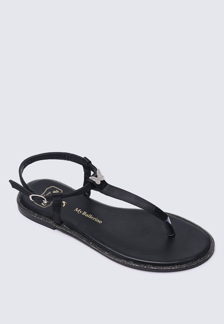 Magic Nightingale Comfy Sandals In BlackShoes - myballerine