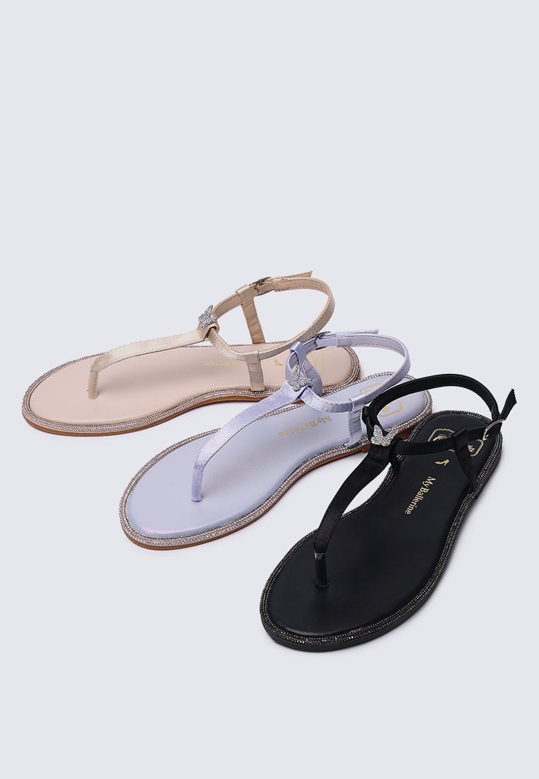 Magic Nightingale Comfy Sandals In ChampagneShoes - myballerine